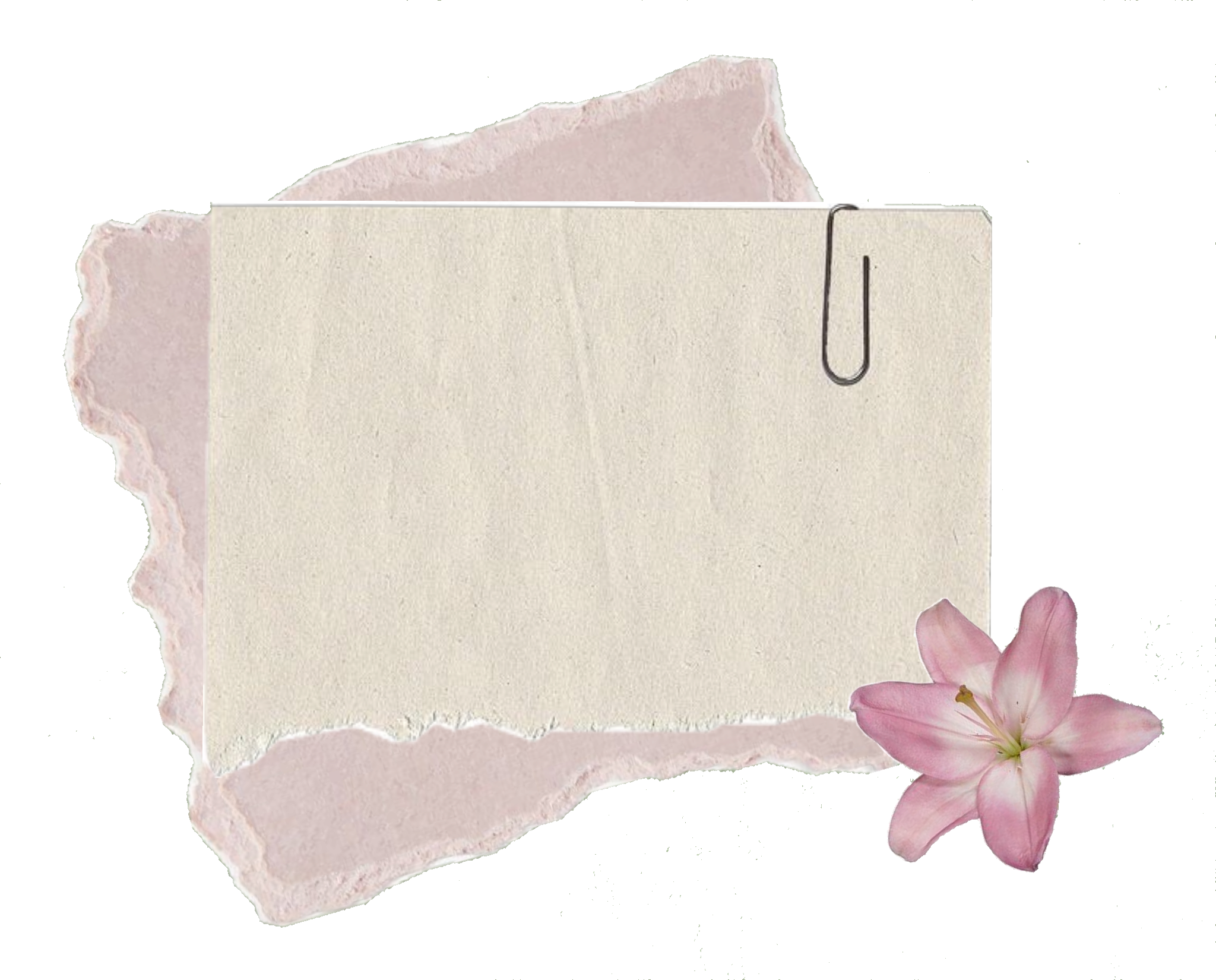 Handmade paper stationery